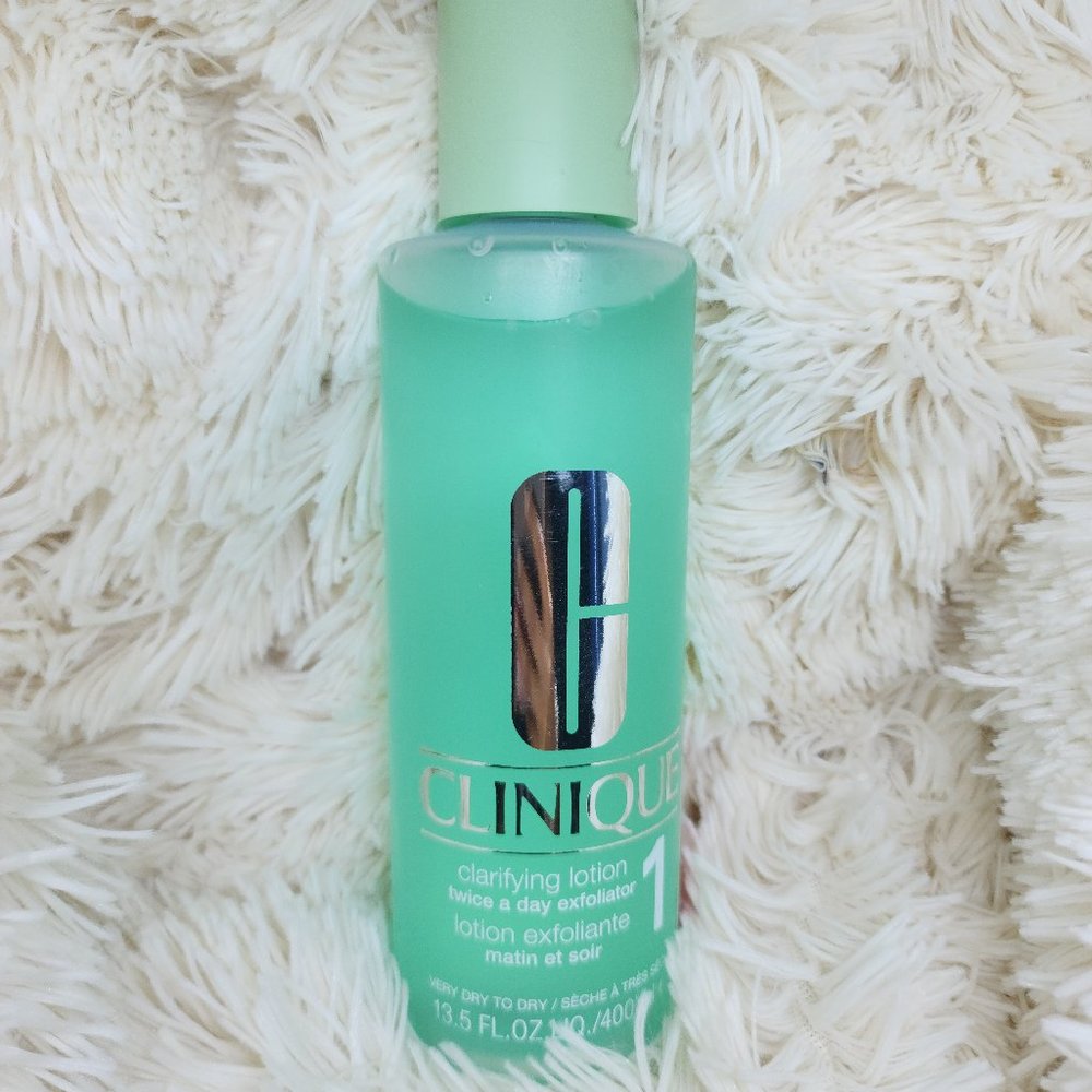 Clinique Clarifying Lotion 1 ** Very Dry to Dry** 13.5oz / 400ml- NEW